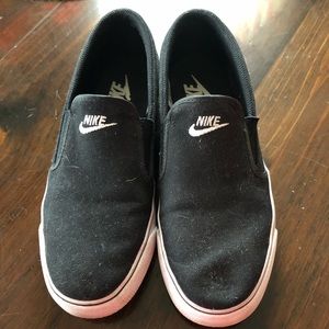 Nike slip ons!